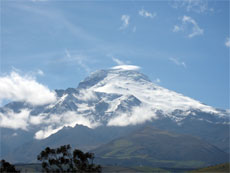 Cayambe volcano