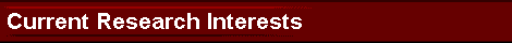 Current Research Interests