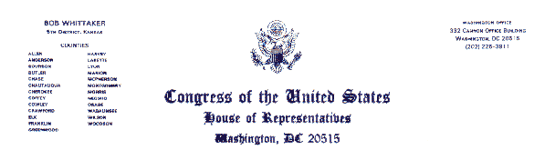 Whittaker letterhead
